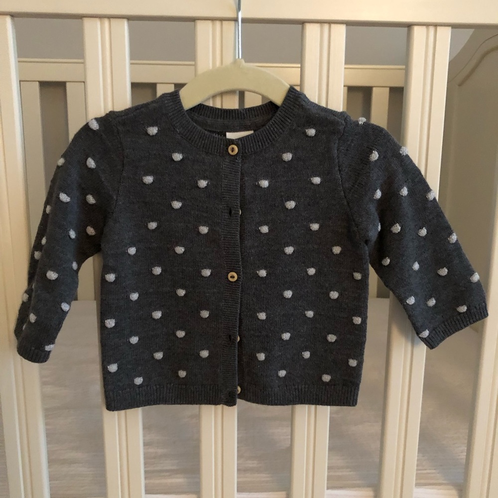 NWT H&M dot cardigan